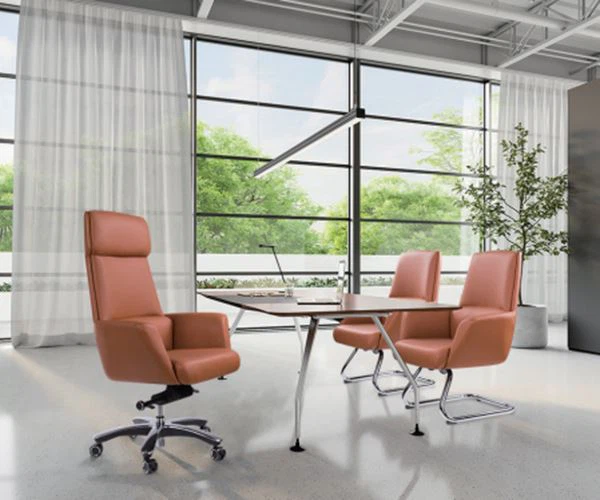 Real Leather Office Chair